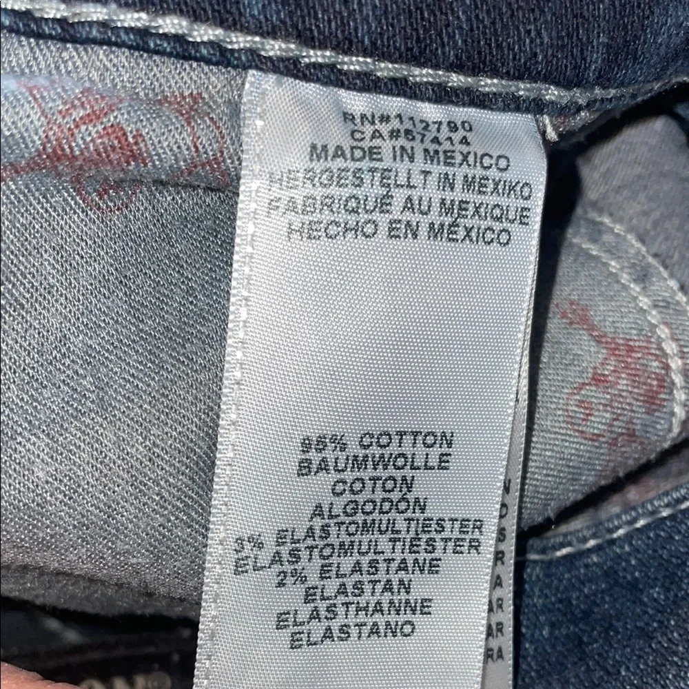 True Religion Dark Wash Denim Jeans